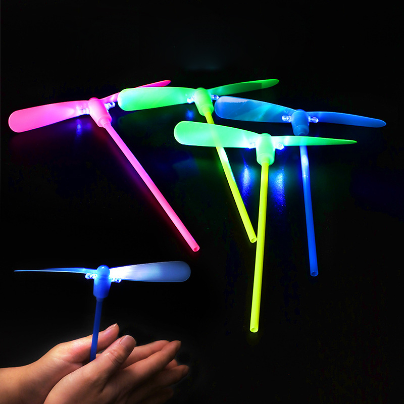 【Youer】 Ngoài trời Glow đồ chơi Glow gậy tre chuồn chuồn gian hàng Hot Bán Glow Flash Đồ chơi bán buôn