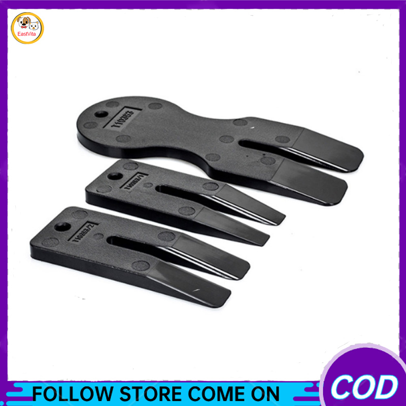 Eastvita ❤ 3pcs Door Trim Wedge Panel Clip Tool T10383, T10383/1, T10383/2 Replacement Car Door Panel Fastener Removal Clip Molding Auto Interior Repair Tools