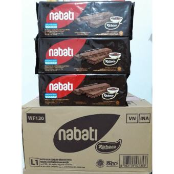 Thùng 24 Túi 110g Bánh Xốp Nabati Socola / Vani