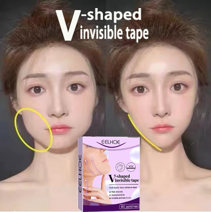 60 miếng dán nâng cơ mặt V Miếng dán Nâng Cơ Mặt dụng cụ nâng cằm mặt trang điểm miếng dán điêu khắc sưng phồng nâng cơ làm săn chắc da