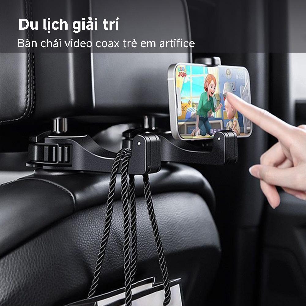 dụng cụ treo đa năng, móc treo lưng, giá đỡ điện thoại, móc treo xe, 2 trong 1 Giá 31,547 Đồng*Miễn phí vận chuyển