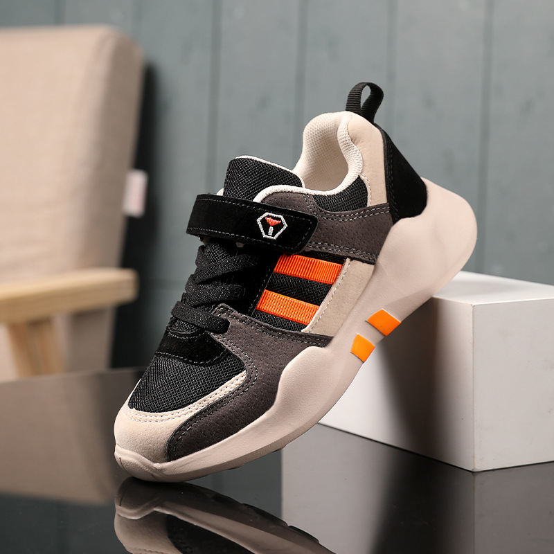 Kích Thước 28-39 Trẻ Em Của Giày thể thao Boys 'Casual Board Giày lưới thoáng khí Trọng Lượng Nhẹ Giày chạy cho trẻ em Bé Trai thời trang Hàn Quốc giày cao su Cho Trẻ Em