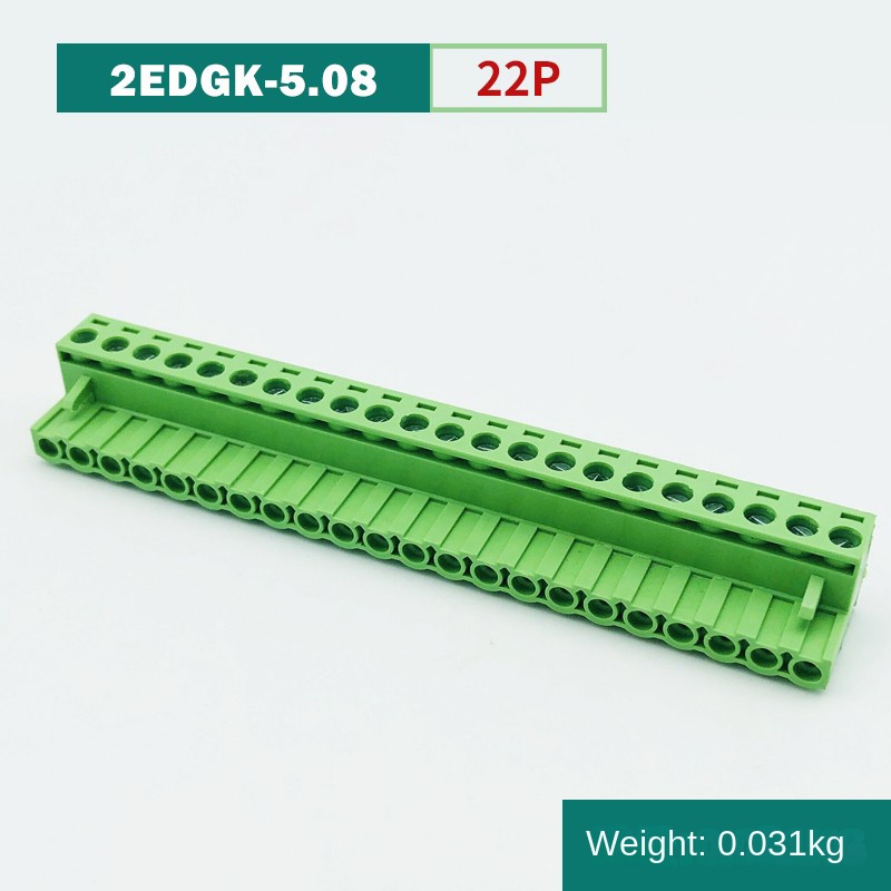 Khối Đầu Nối Tháo Lắp 2EDGK 5.08mm 22P | Tùy chọn Từ 2P-24P – Kết Nối PCB An Toàn, Bền Bỉ