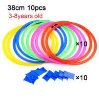 Sensory integration training toy for kids Outdoor play toy Physical activity toy Kids outdoor toy Kids fitness toy Children exercise toy Jumping ring for kids Hopscotch game for toddlers Physical development toy