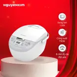 Nồi cơm điện tử Sharp 1.8 lít KS-COM192EV-GY