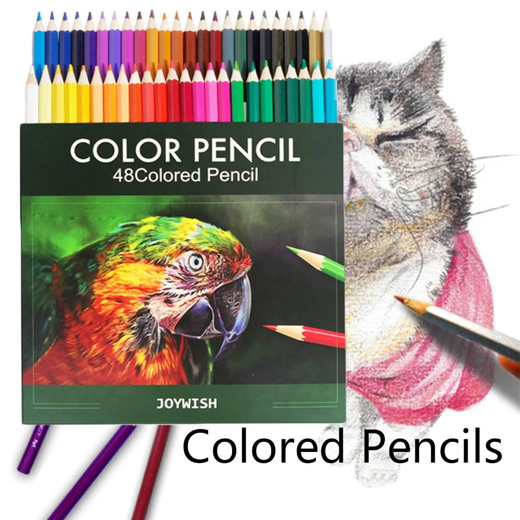 Premium Quality 48 72 Color Pencil Child Pencil Set Marker Album Sketch