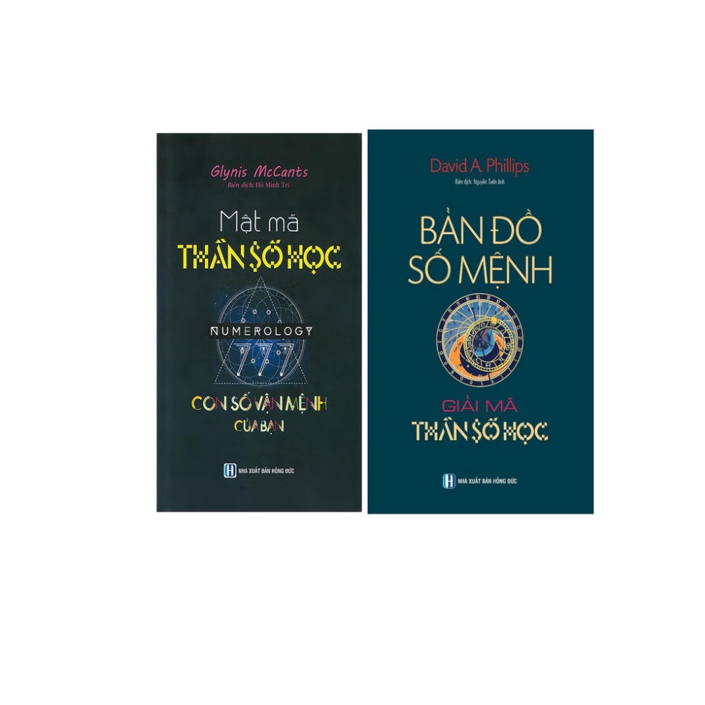 Mật Mã Thần Số Học - Bản Đồ Số Mệnh - Giải Mã Thần Số Học ( bộ 2 cuốn ) ( ĐN )