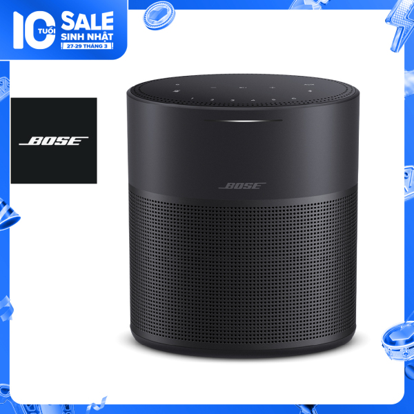 Bose Home Speaker 300 [CHÍNH HÃNG | TRẢ GÓP 0%]  Loa Bose Home Speaker 300 | Kết Nối Wifi - Bluetooth - APPLE AirPlay 2 | Streaming Spotify | Thông Minh | Kết nối Hệ thống Loa & Loa Soundbar thông minh của Bose