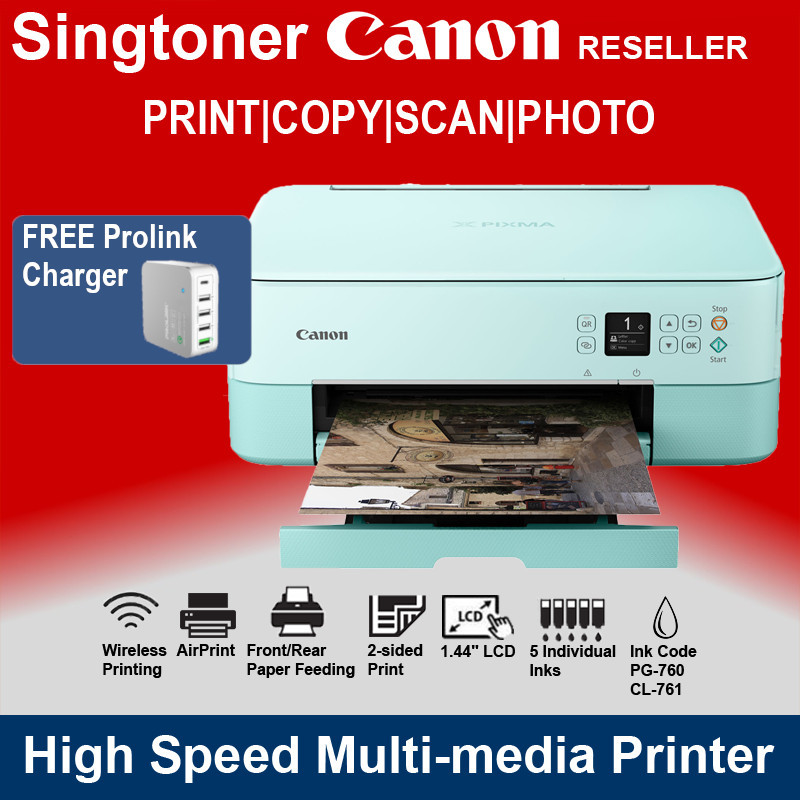 Local Warranty Canon Pixma Ts5370 Wireless All In One Inkjet Printer Ts 5370 Ts5370 Singapore
