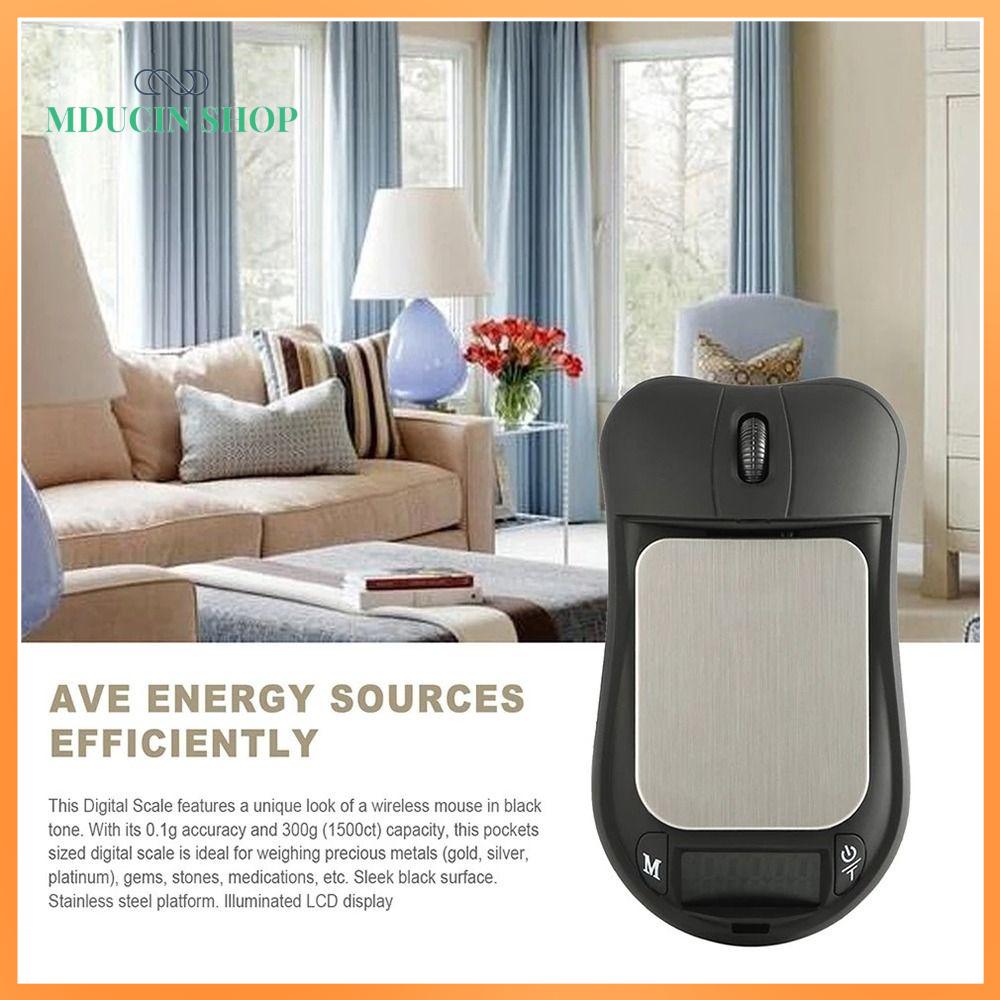 MDUCIN SHOP Chuyên nghiệp Mini Pocket LCD Hiển Thị Quy Mô Kỹ thuật số Trọng lượng Cân Bằng Quy Mô Đồ Trang Sức điện tử Quy Mô Chuột Phong Cách