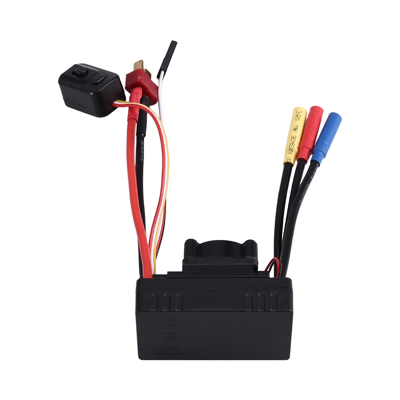 60A Waterproof Sensorless Brushless ESC 2-3S for 1/10 1/12 1/14 1/16 RC Car F540 3650 Brushless Moto