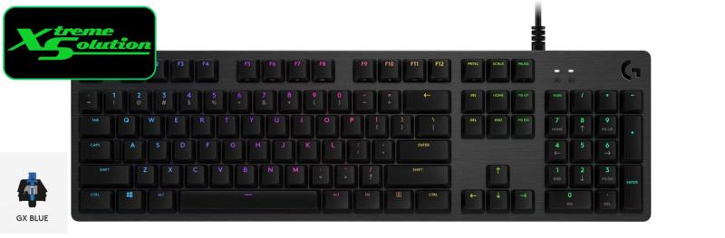 Logitech G512 Carbon RGB Mechanical Gaming Keyboard *Free Logitech Wrist Rest* Singapore