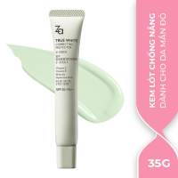 Kem Lót Nâng Tông Chống Nắng ZA True White Glowing Protector SPF36 PA++ 35g .#03 Pink
