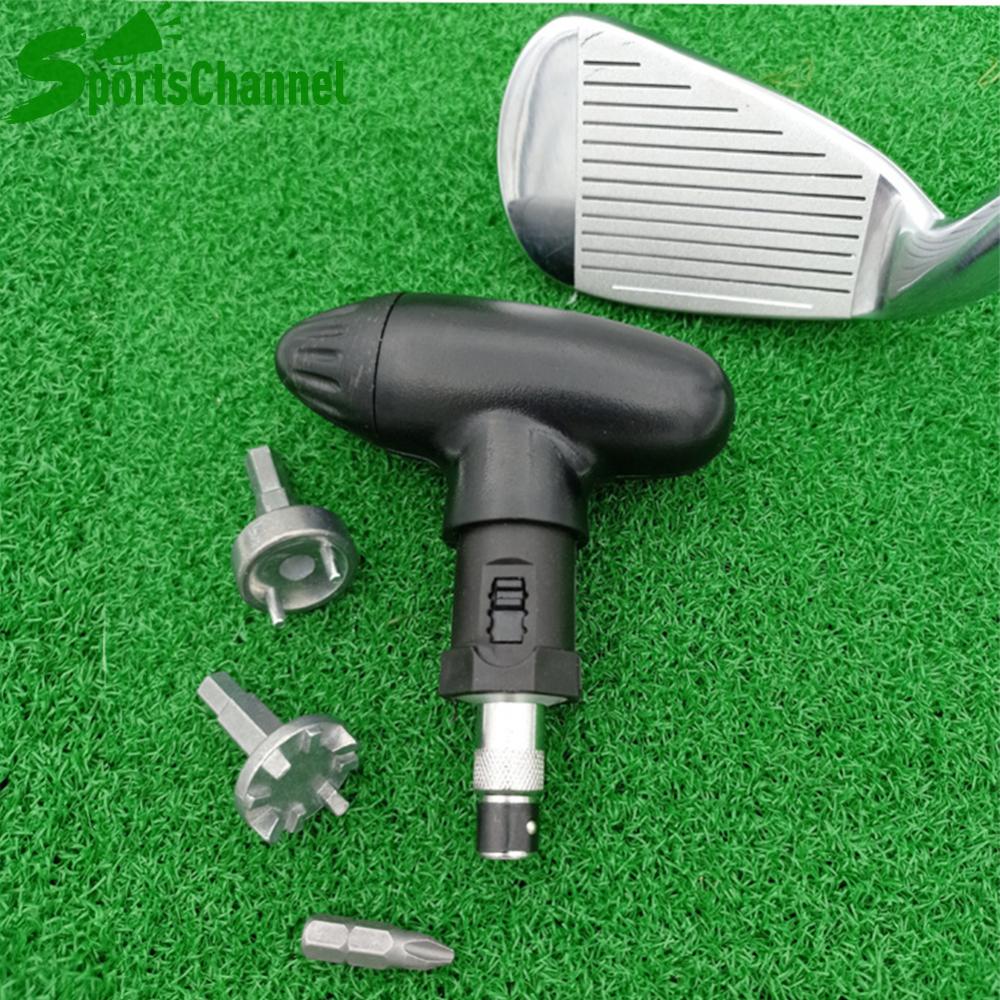 Giày chơi golf Cleats Ratchet cờ lê giày có thể điều chỉnh Ratchet hành động Remover đa chức năng Golf Cleat công cụ