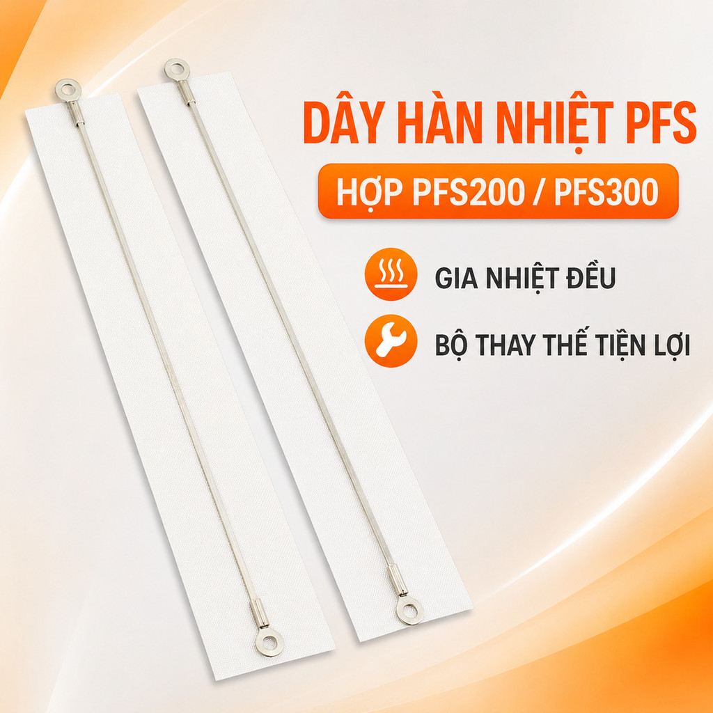 Bộ Dây Hàn Nhiệt Dùng Cho Các Loại Máy PFS200, PFS300 Vỏ Nhựa