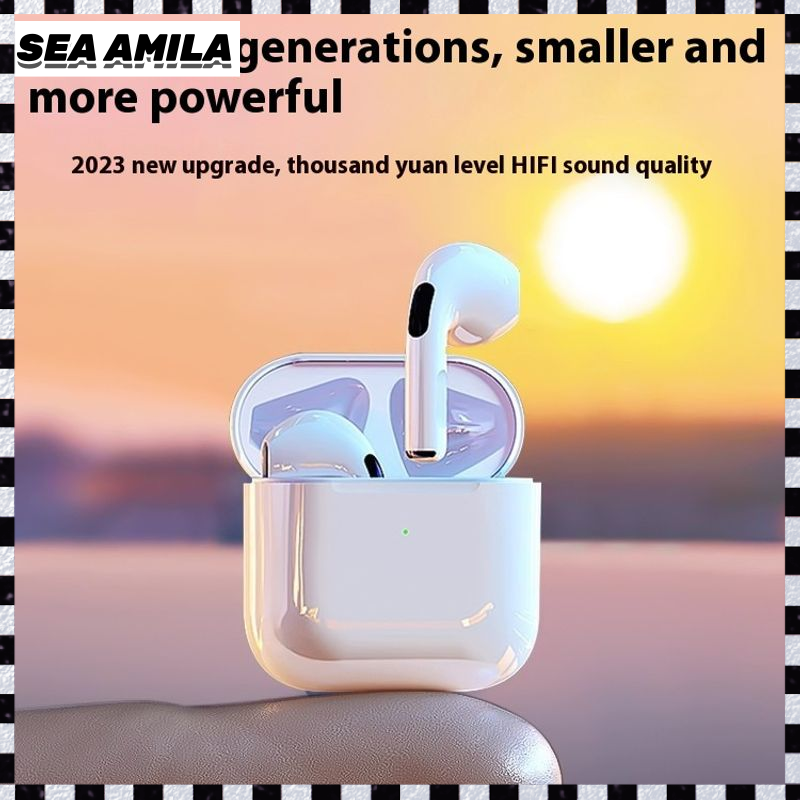 Sea Amila Pro4 Tws Wireless Headphones with Long Battery Life and Low Latency Giá 51,300 Đồng*Miễn phí vận chuyển