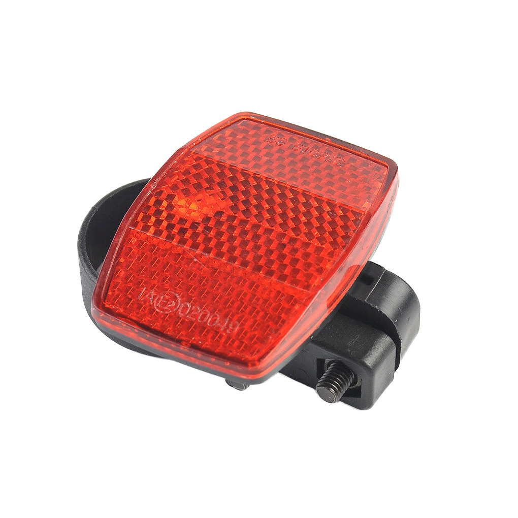 1/2/3/5 xe đạp phản xạ ban đêm đi xe đạp cảnh báo an toàn nhựa đèn phản quang ống kính phụ kiện xe đạp