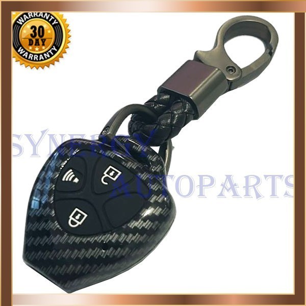 Case Carbon Smartkey Cover Key Kunci Toyota Innova 3 Tombol - Hitam Harga  59,900 Ringgit*Penghantaran Percuma