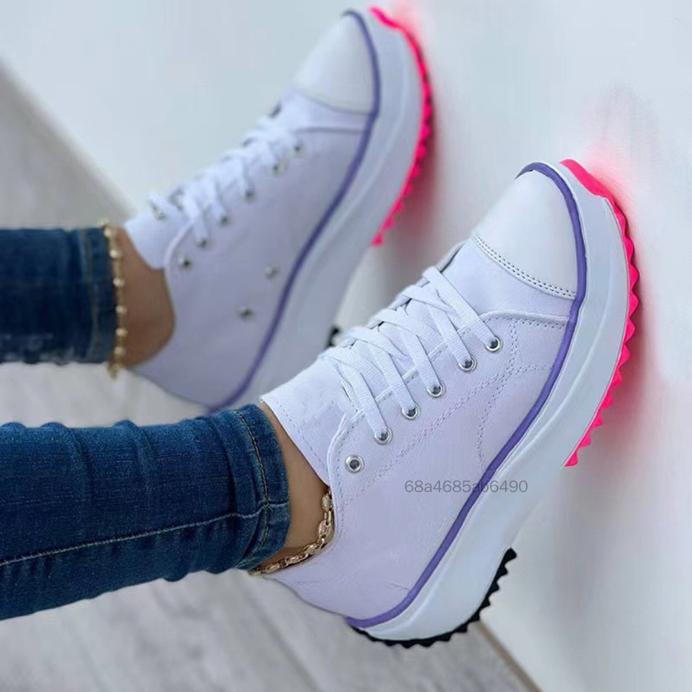 2022 Giày Canvas Phụ nữ Giới thiệu thời trang Giày thể thao Low-Top Canvas SP-VN - 2