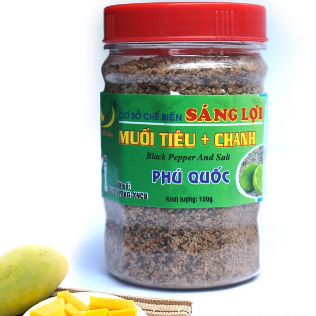 Muối tiêu chanh Sáng Lợi đặc sản Phú Quốc