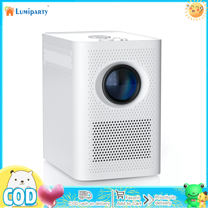 Portable Projector 4K HD WiFi 6 V5.0 Smart Mini Projector 120 ANSI 1280x720P Home Video Movie Projector ราคา 4,325 บาท*ส่งฟรี