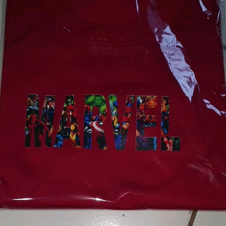Baju kaos anak laki laki dan perempuan umur 2 sampai 10 tahun motif superhero marvel