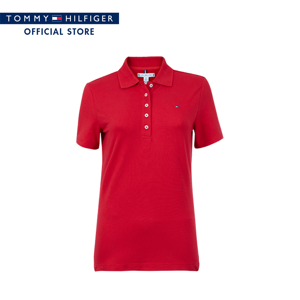 [Special Collection] Tommy Hilfiger Women Polo Model 76J5198 XLG - Red ราคา 1,794 บาท*ส่งฟรี