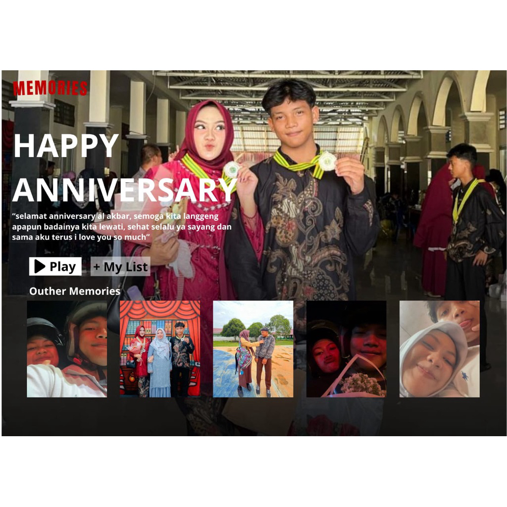 Bingkai Foto Custom ukuran A4/10R Tema Netflix – Kado Ulang Tahun Anniversary Wisuda Wedding Custom Photo Kenangan Film 10R (20x30) I Bingkai fiber kaca | Gift Kado Anniversary Hadiah Pacar Keluarga Custom Foto Kenangan Film A4 (30x20)