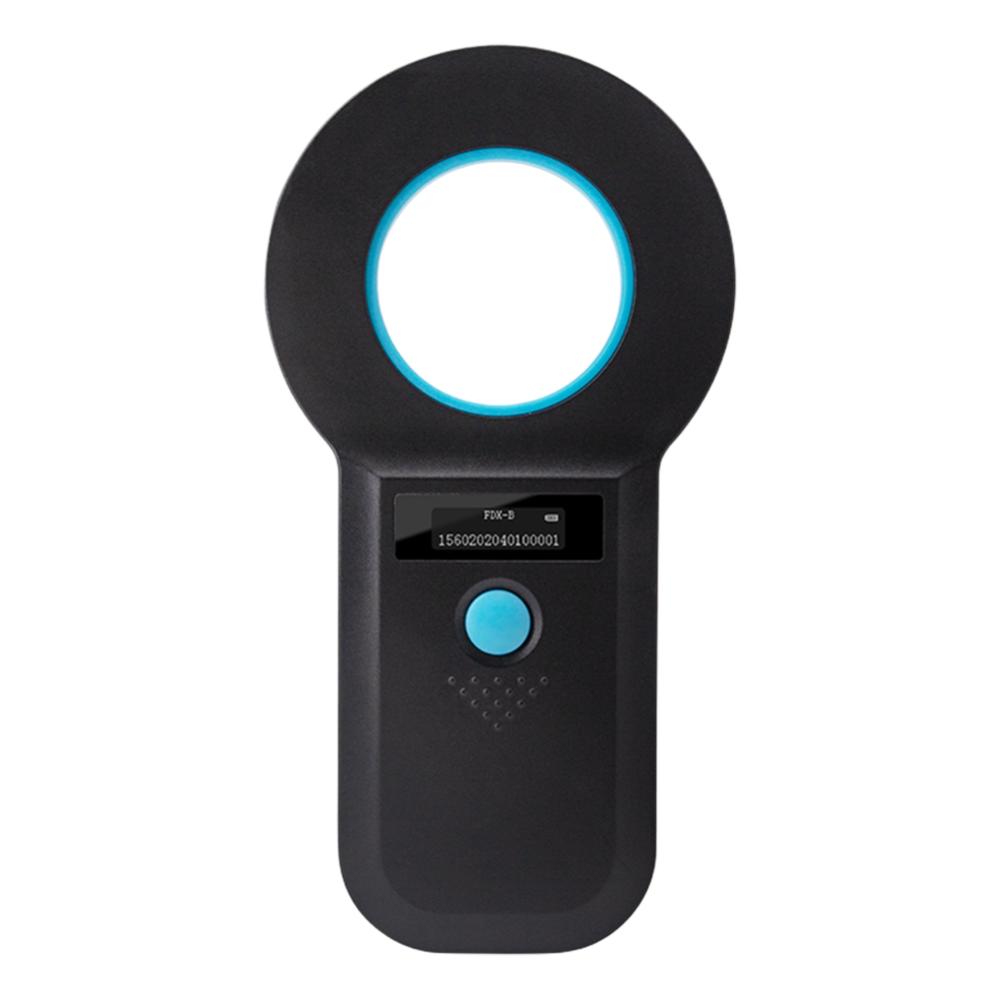 RFID cầm tay máy quét chip micro emid FDX-B (iso11784/85) Máy quét thẻ thú cưng chip vật nuôi cho th