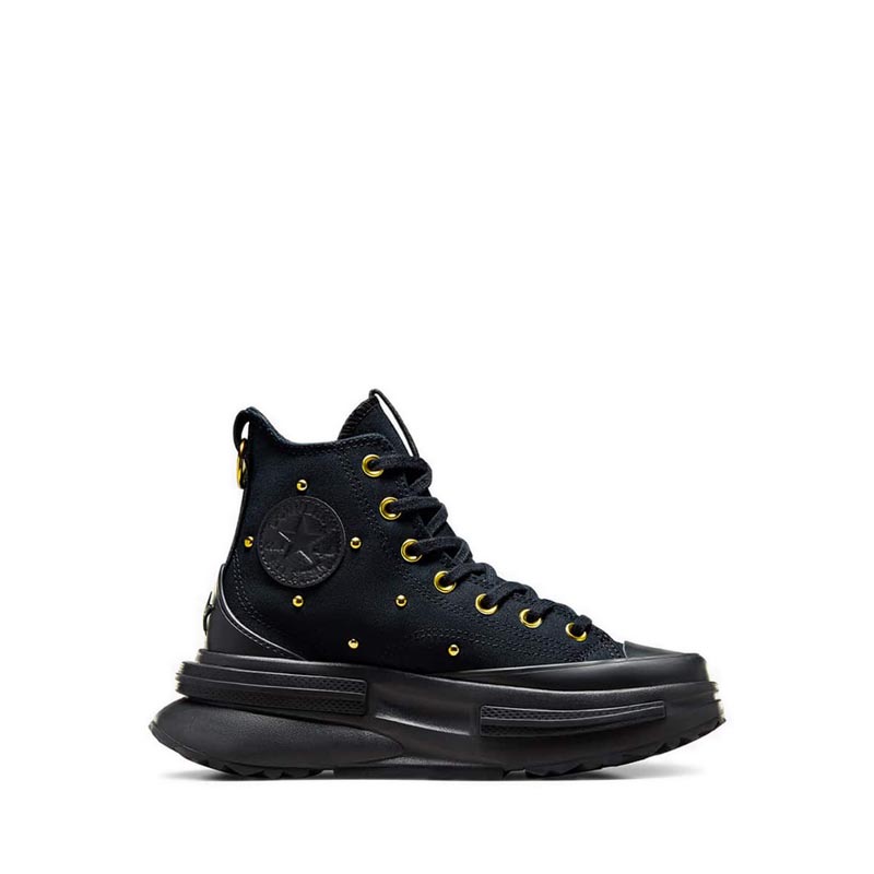 Giày Thể Thao Converse Run Star Legacy CX Platform Star Studded Unisex - Black/Black/Gold