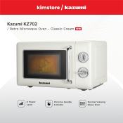 Kimstore Kazumi KZ-702 20L Retro Microwave Oven