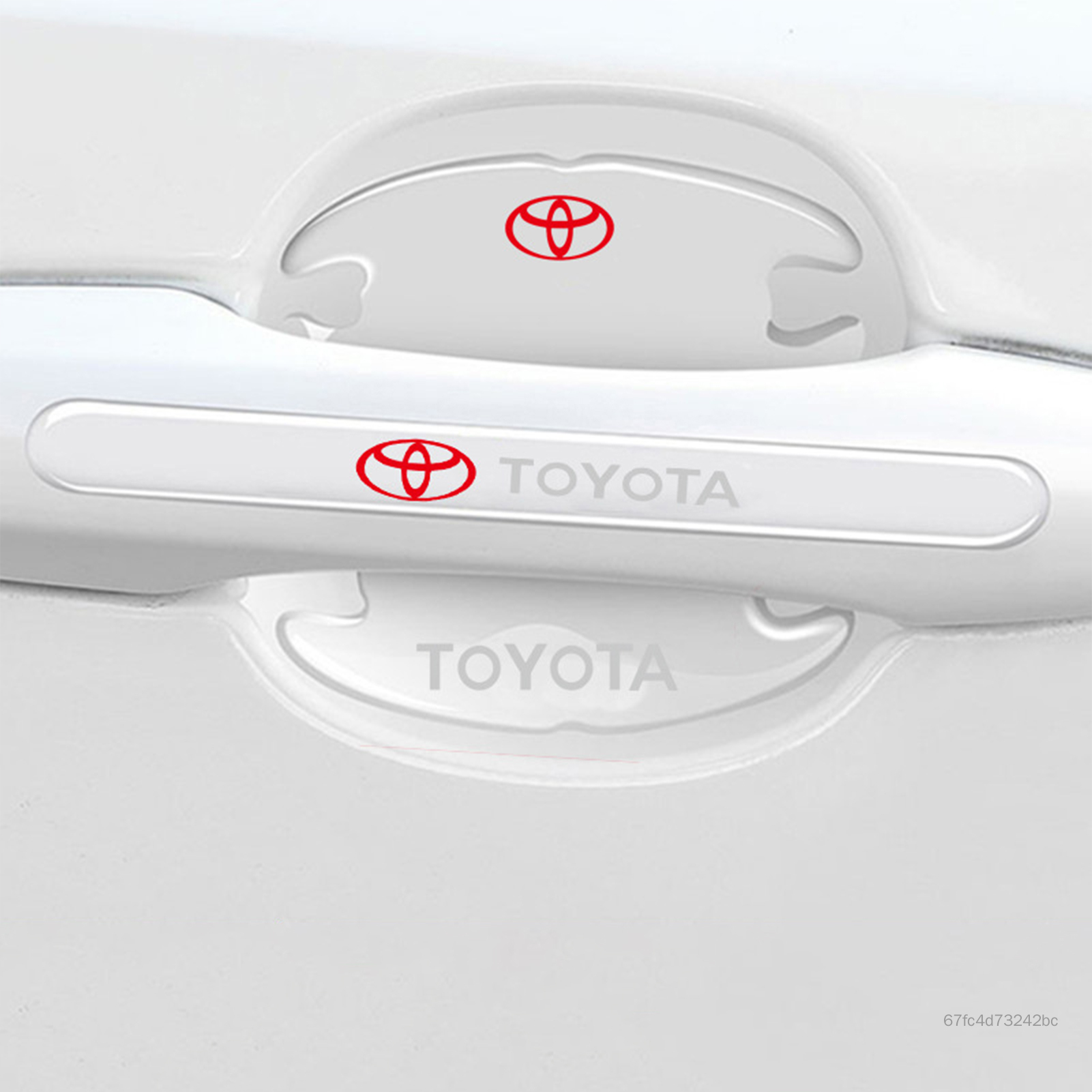 Car Door Handle Bowl Sticker & Decal Heavy Duty Sticker & Decal for Automotive Accessories JS-014-VN