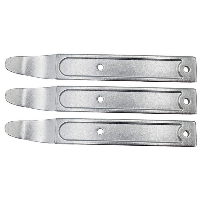 (IPSY) 3Pcs Trim Removal Tool Metal Automotive Pocket Pry Bar for Auto Planes to Remove Trim Interior and Exterior Replacement Parts Accessories