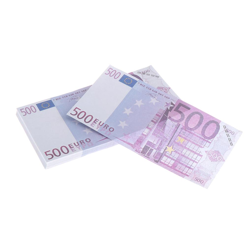 Euro Prop Money / 500 EURO Movie Money/ Euros / NEW STYLE BILLS! 500s  Block!