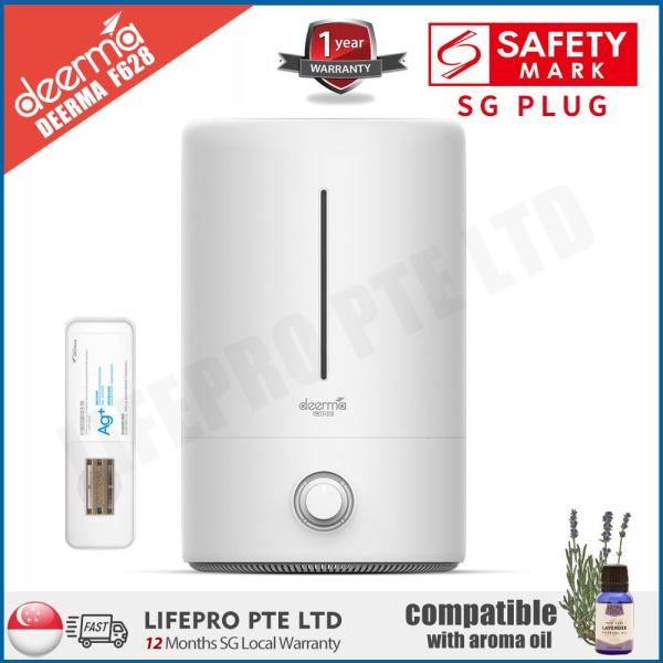 [LifePro Special] Deerma DEM-F628S/ F628S 5L High Capacity Humidifier/ Touch with Temperature Display/ UV Light for Sterilization/ SG Plug/ Up to 12-month SG Warranty Singapore