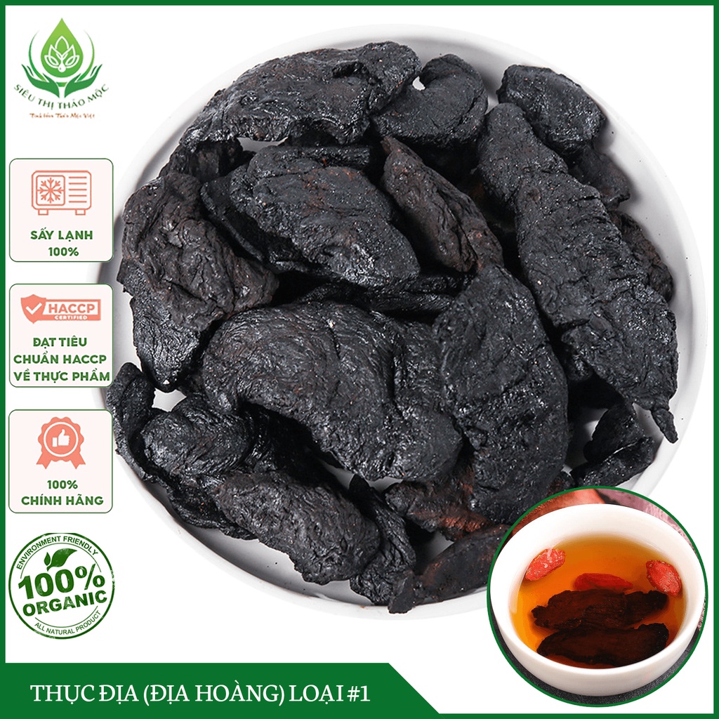 Thục địa thái lát 1kg sấy khô đẹp thượng hạng thơm dẻo siêu thị thảo mộc