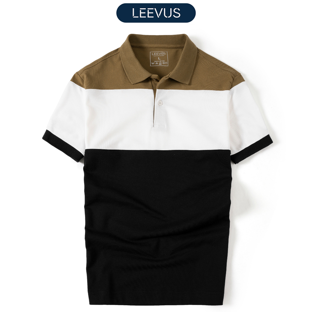 Áo polo nam feinz leevus cổ khóa zip, vải cvc cá sấu, form regular apl306