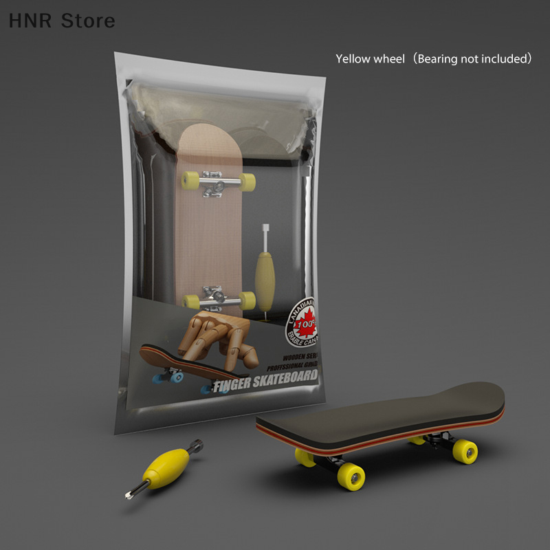 HNR Ngón tay ván trượt bằng gỗ Fingerboard đồ chơi chuyên nghiệp Stent
