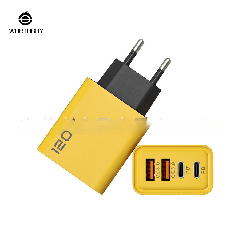 120W công suất cao đa cổng PD sạc nhanh cho điện thoại thông minh và máy tính bảng