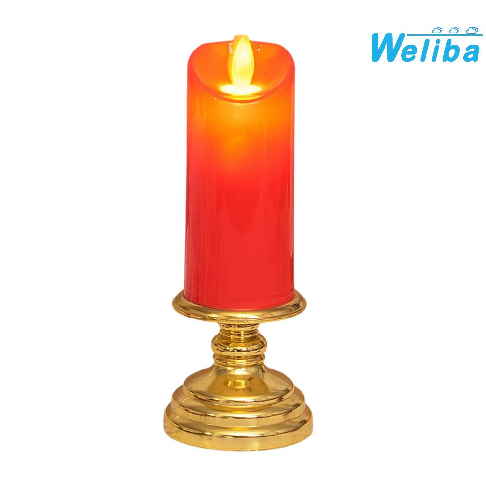 【Weliba】 Safe Flameless Dancing LED Candle Light with Simulation Flame for Parties [New Home Products Hot Sale] ราคา 106 บาท*ส่งฟรี