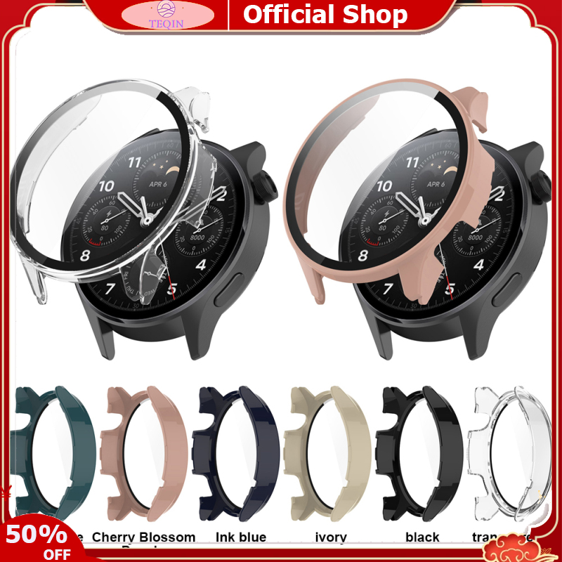 TEQIN IN stock Screen Protector Case Compatible For Xiaomi Watch S1 Pro Shell Film Integrated Anti Scratch Protective Cover ราคา 66 บาท*ส่งฟรี