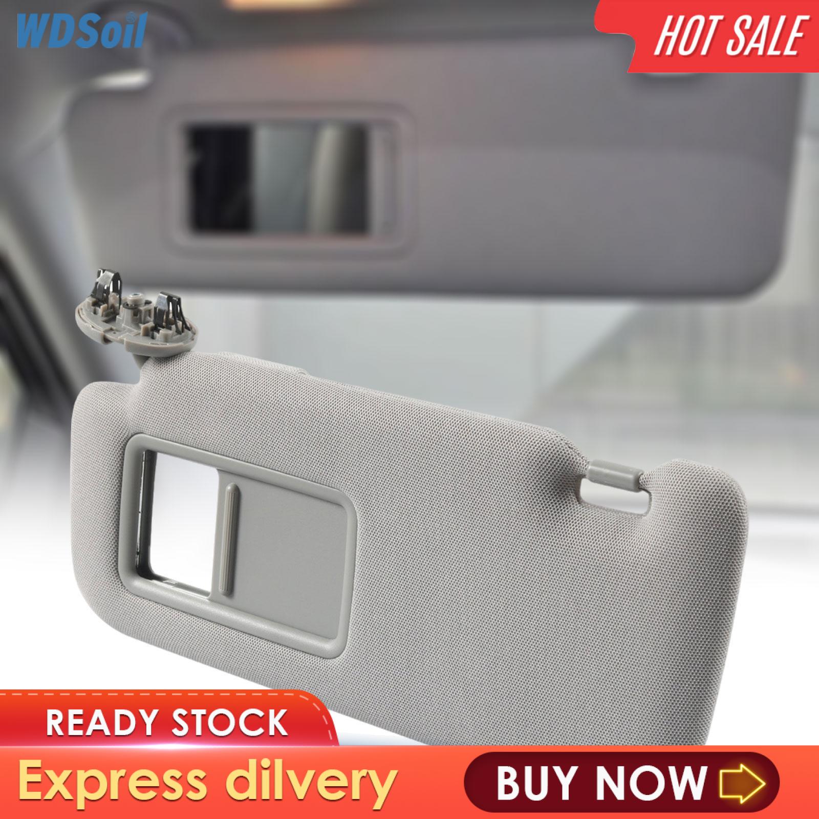 WDSoil 74320-02711-e0 Sun Protection Shade Replacement Gray Automotive Interior Accessories Sun Visor for Toyota Corolla 2007-2013 ราคา 3,362 บาท*ส่งฟรี