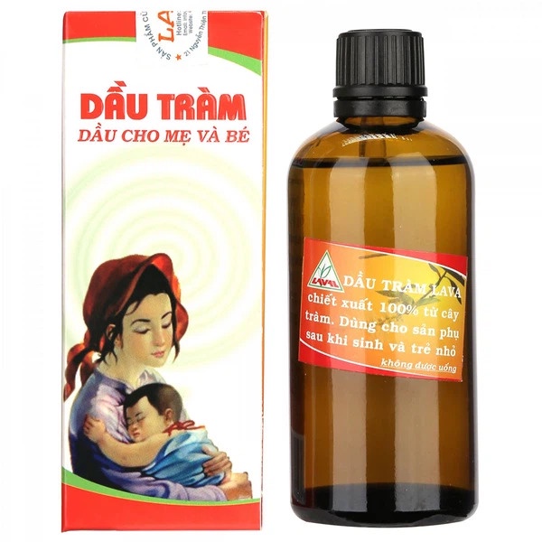 DẦU TRÀM LAVA 100ML cho mẹ và bé
