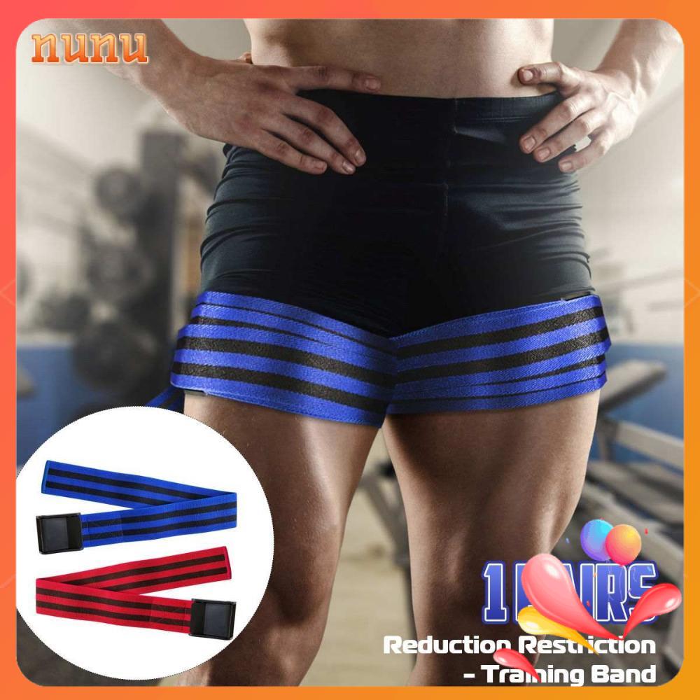 NUNU 2Pcs Chân Cơ bắp Phụ kiện thể thao Tập cơ hông Cơ mông nữ Tập cơ hông Băng hạn chế lưu lượng máu Băng tập luyện tắc mạch Thiết bị tập gym