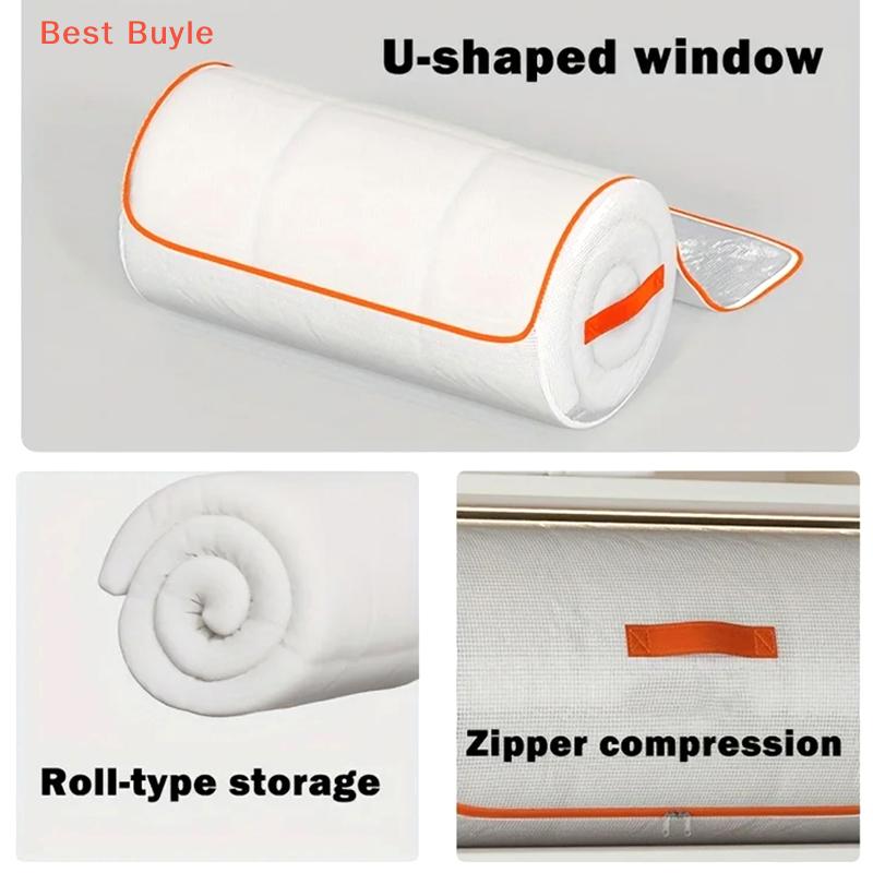 💖Best Buyle 1PC PVC không thấm nước hình cuộn Quilt lưu trữ túi công suất lớn tủ quần áo tổ chức Quilt lưu trữ quần áo túi nén