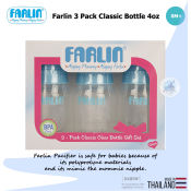Farlin 3pack Bottle 4oz Blue