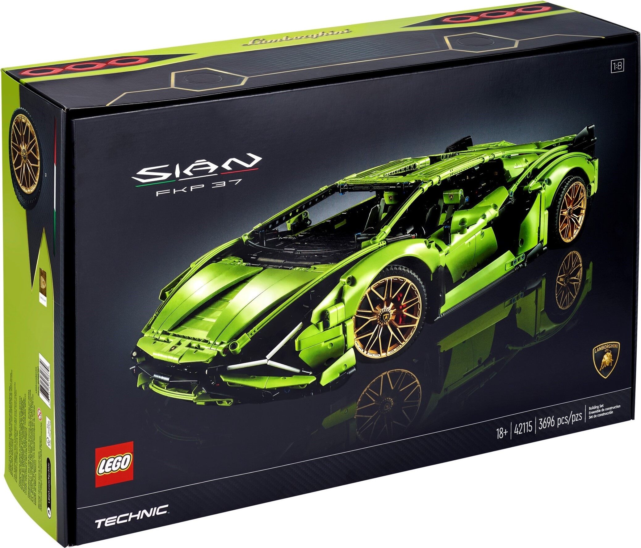 LEGO® 42115 Technic Lamborghini Sian FKP 37  3696pcs 18+ lego Đồ chơi gạch