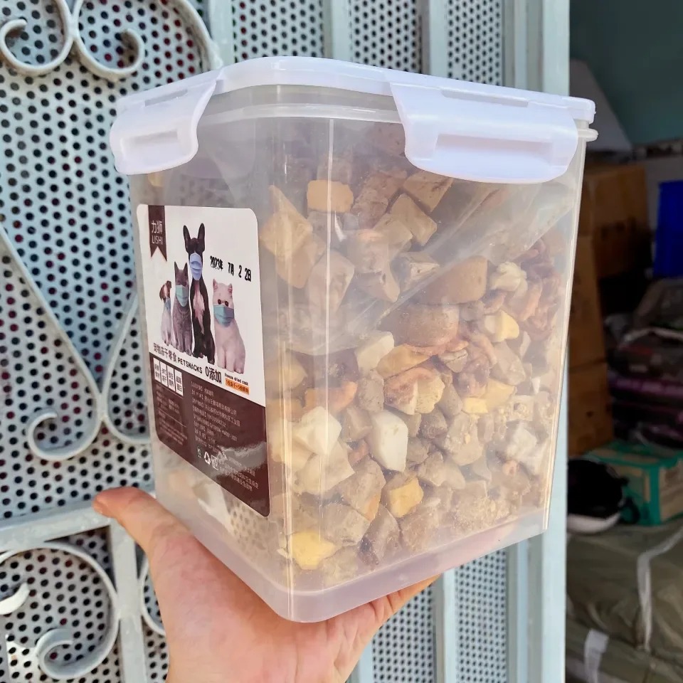 Thịt Sấy Khô LISHI Mix 12 Loại Hộp 660Gr Thức Ăn Cho Mèo Mix Gà Viên, Trứng, Gan, Chim, Cá Pet Hub