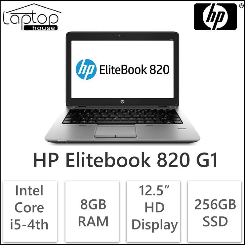 (Refurbished) HP Elitebook 820 G1 (Intel Core i5-4th Gen/ 256GB SSD/ 8GB RAM)