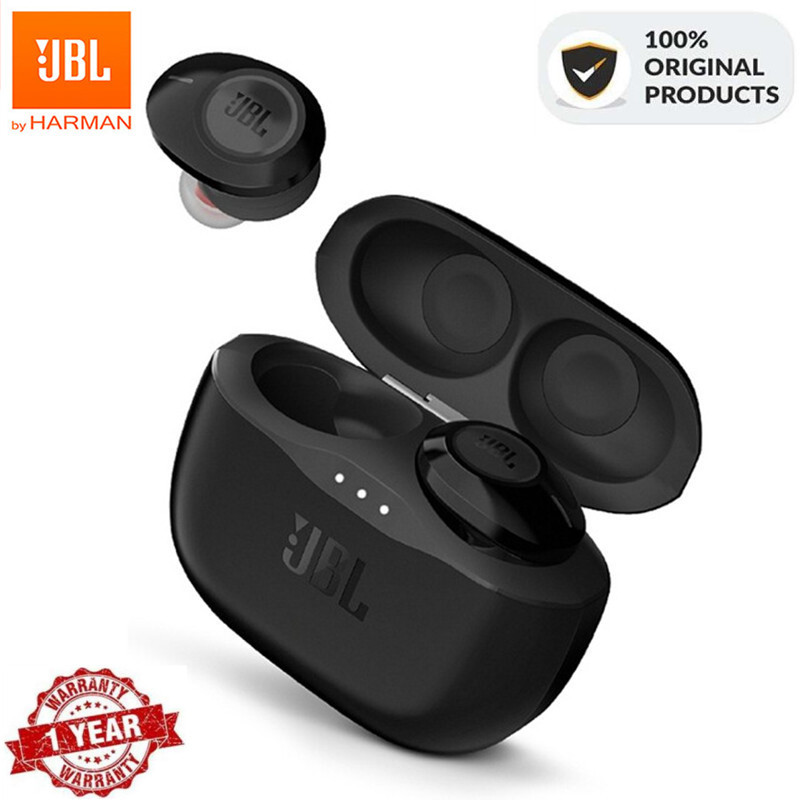 Original For JBL T120TWS True Wireless Bluetooth Earphones Stereo Earbuds Bass Sound Headset with Mic & Charging Case Singapore